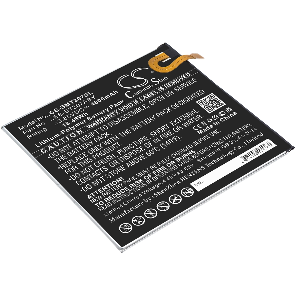 Kompatibilis akkumulátor csere Samsung EB-BT307ABY
