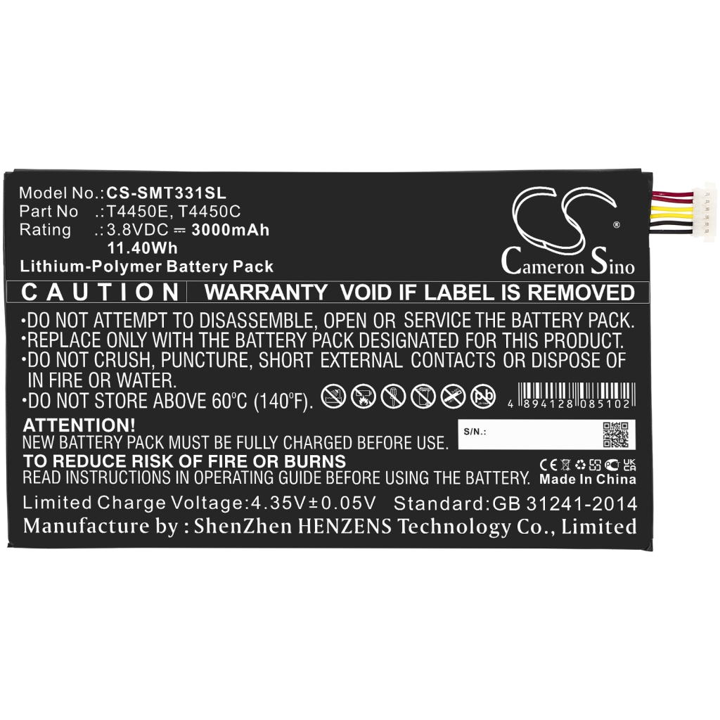 Kompatibilis akkumulátor csere Samsung T4450C,T4450E