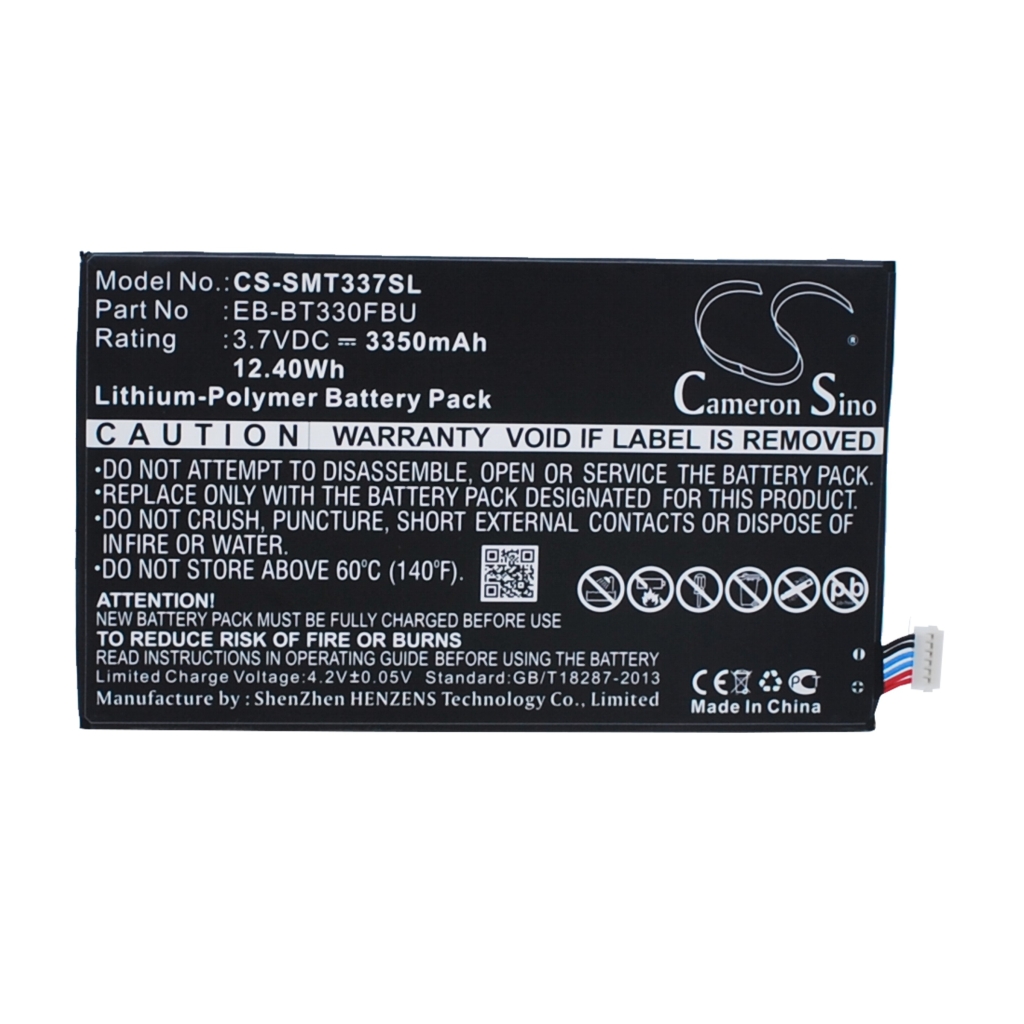Kompatibilis akkumulátor csere Samsung EB-BT330FBU