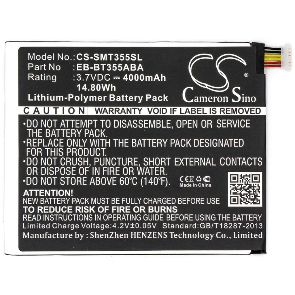 Kompatibilis akkumulátor csere Samsung EB-BT355ABE