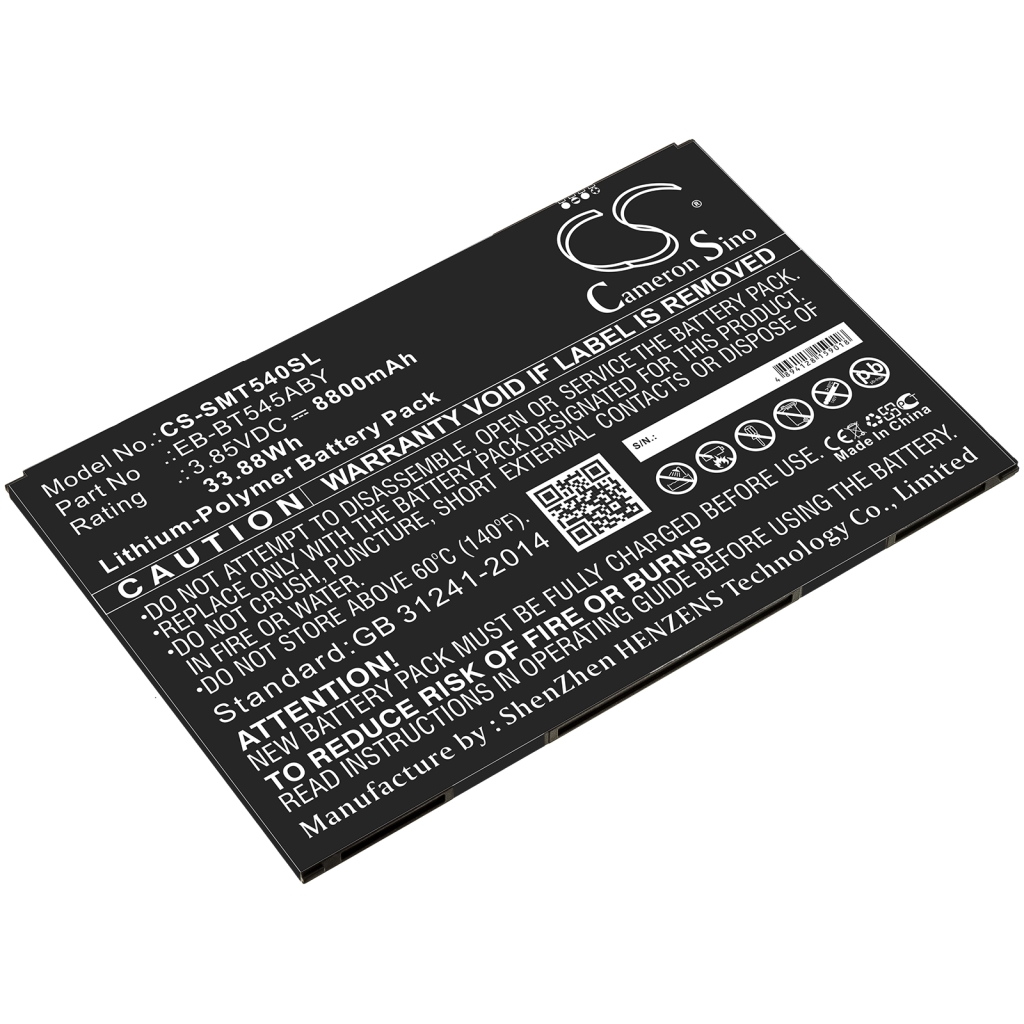 Kompatibilis akkumulátor csere Samsung EB-BT545ABY