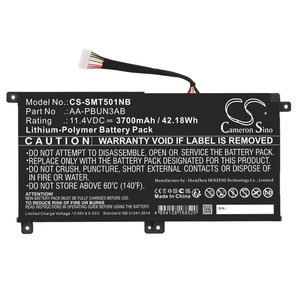 Kompatibilis akkumulátor csere Samsung AA-PBUN3AB