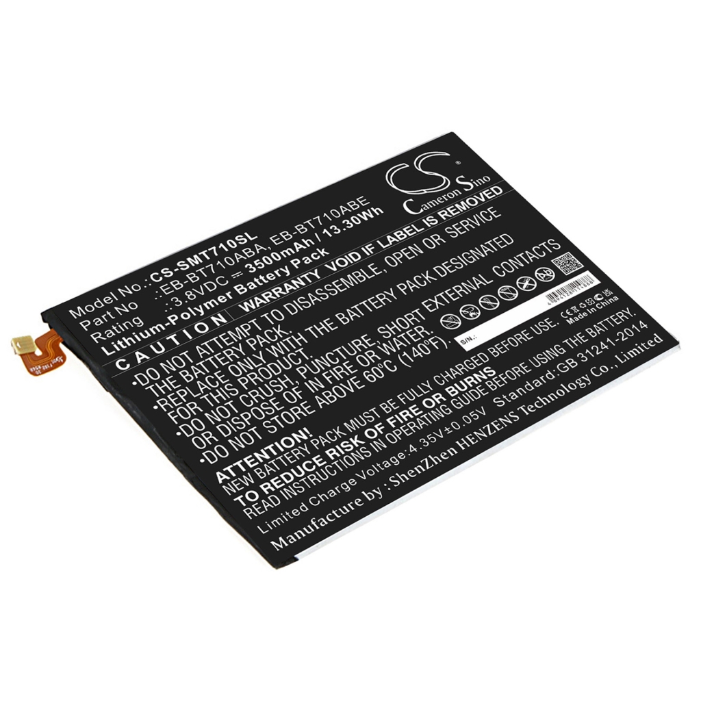 Akkumulátorok tablettákhoz Samsung SM-T715Y (CS-SMT710SL)