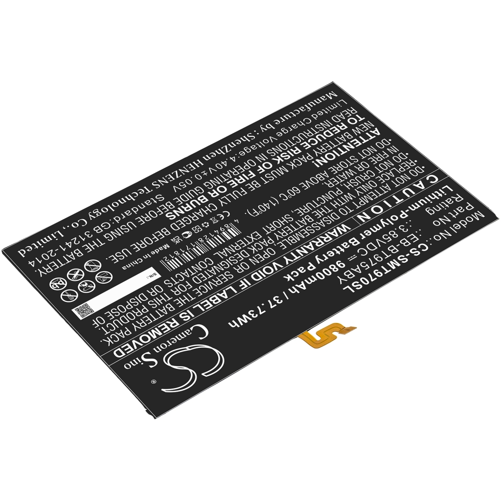 Kompatibilis akkumulátor csere Samsung EB-BT975ABY