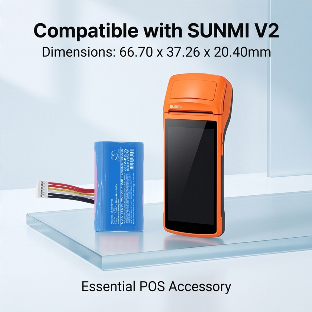 Battery for Sunmi V2 SE
