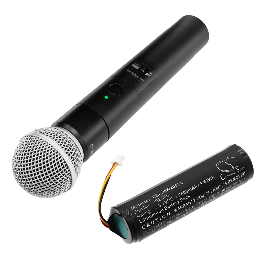 Akkumulátorok Audio device batteries CS-SMW200SL