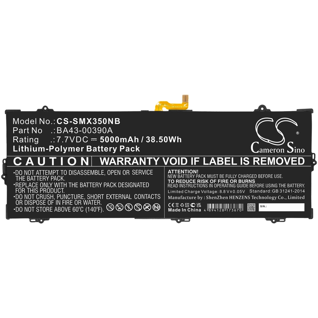Kompatibilis akkumulátor csere Samsung BA43-00390A