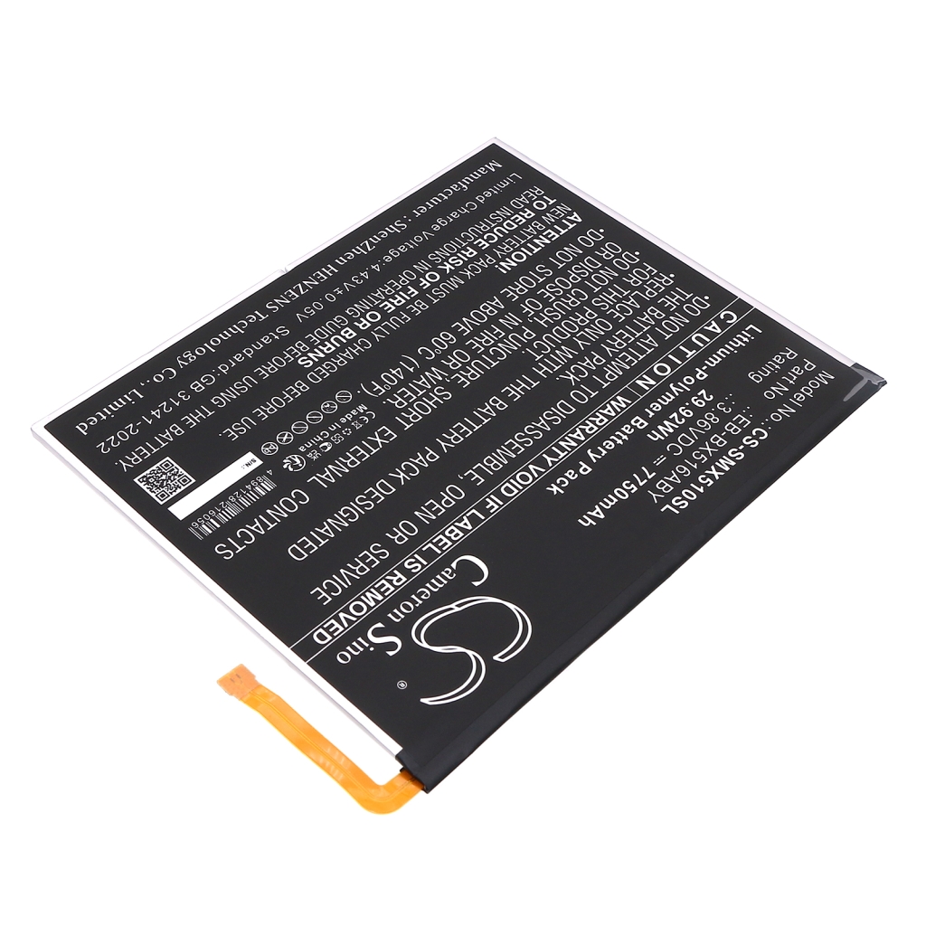 Akkumulátorok tablettákhoz Samsung CS-SMX510SL