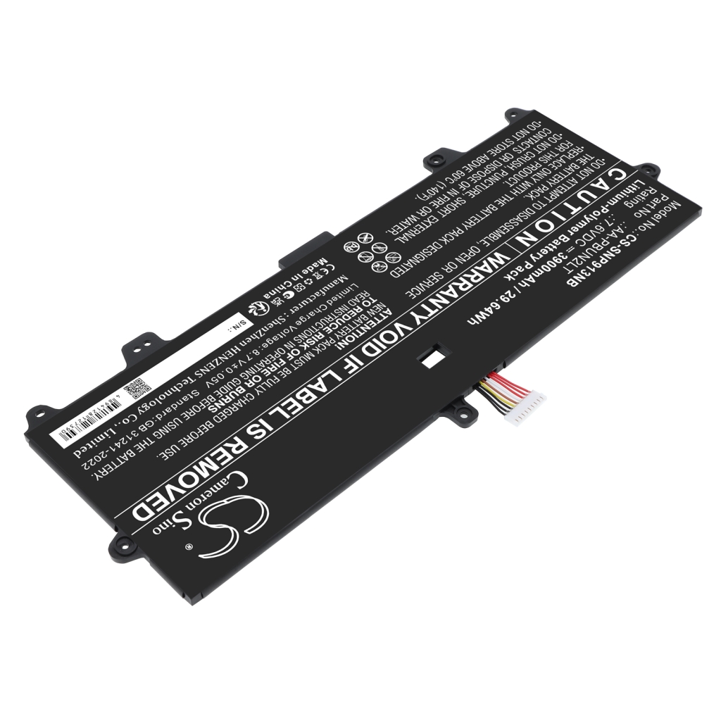 Akkumulátor kompatibilis a következőkkel Samsung CS-SNP913NB