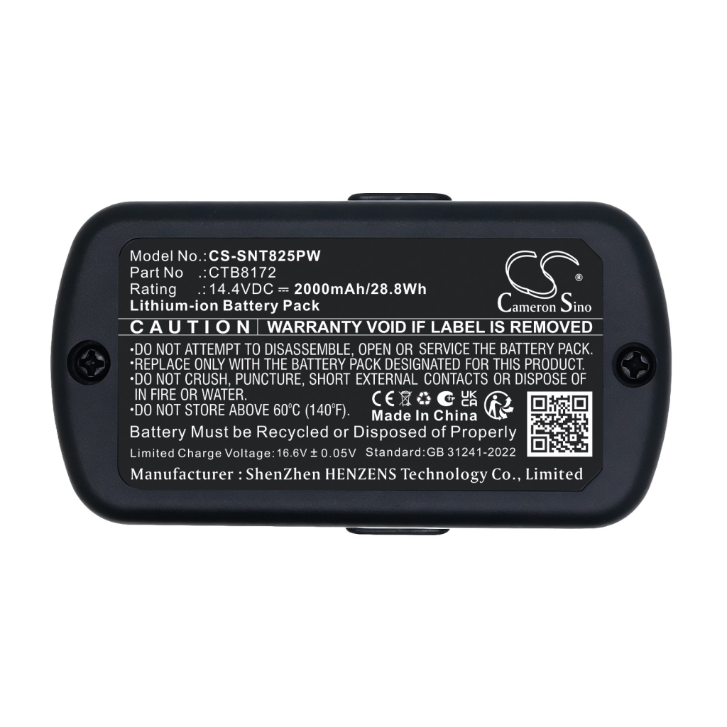 Akkumulátorok kompatibilis a következőkkel Snap-On CT725 CT725 CS-SNT825PW