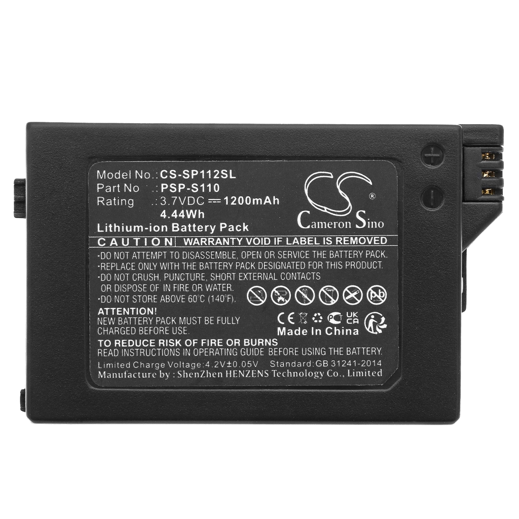 Akkumulátorok Helyettesíti a PSP-S110