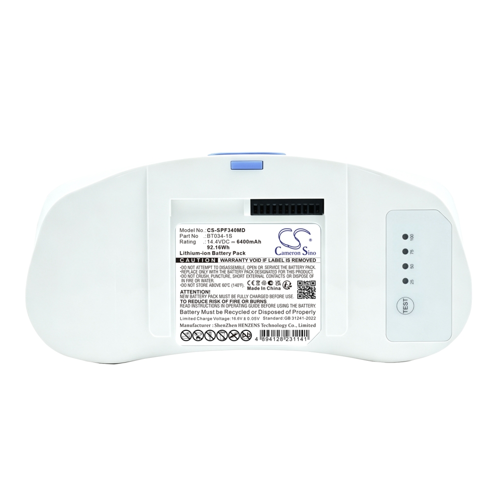 Akkumulátor kompatibilis a következőkkel Caire inc CS-SPF340MD
