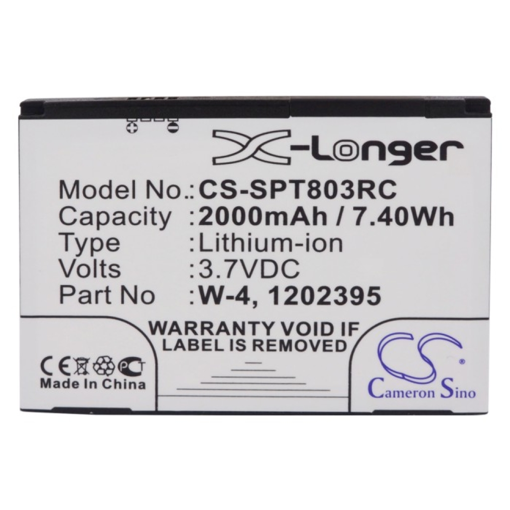 Kompatibilis akkumulátor csere Sierra Wireless 1202395,W-4