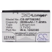 Kompatibilis akkumulátor csere Sierra Wireless 1202395,W-4