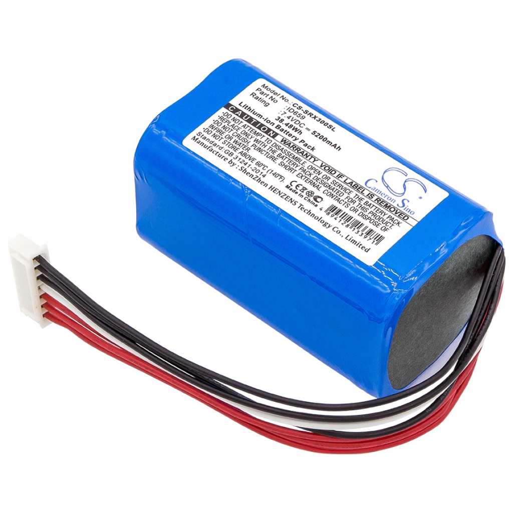 Akkumulátorok Akkumulátorok a hangszórókhoz CS-SRX300SL