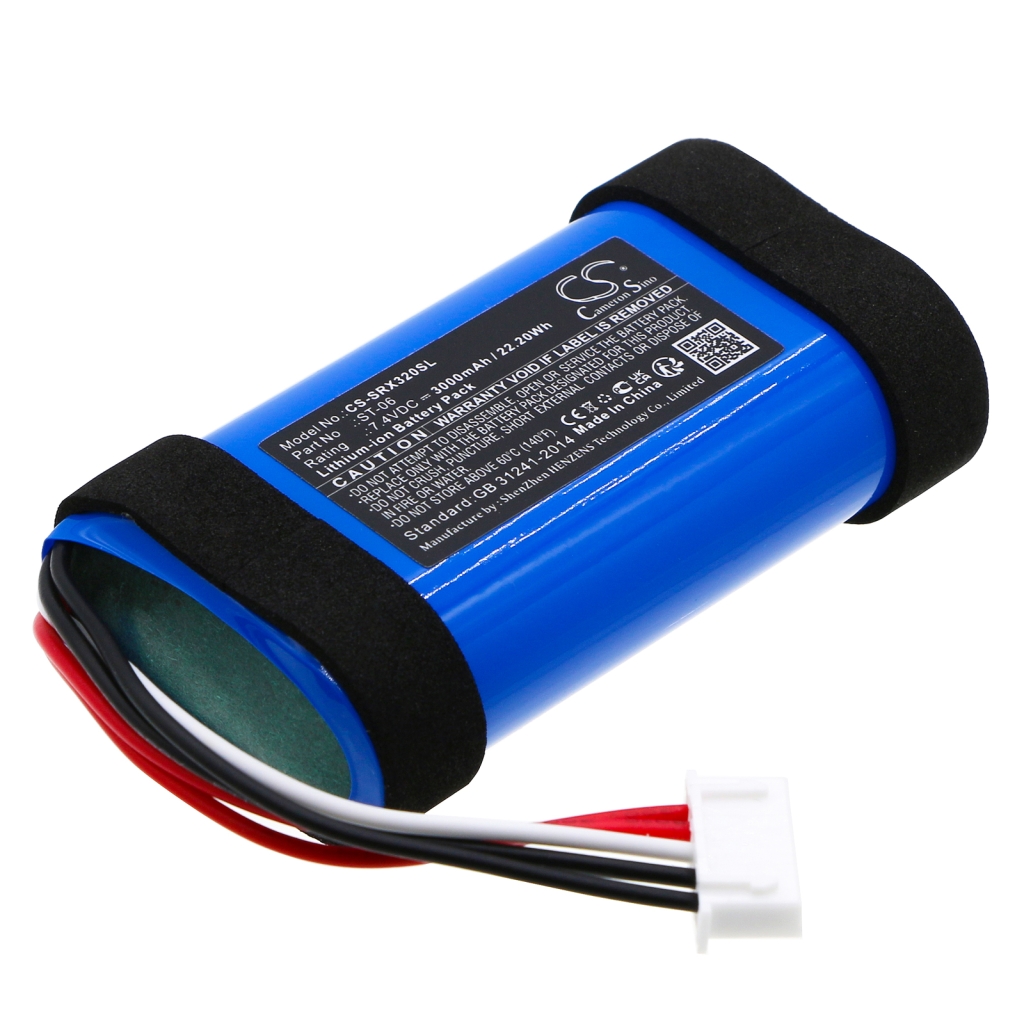 Akkumulátorok a hangszórókhoz Sony SRS-XE300 (CS-SRX320SL)