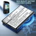 Battery compatible with GPS, Navigator Battery