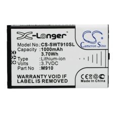 Kompatibilis akkumulátor csere Switel M910