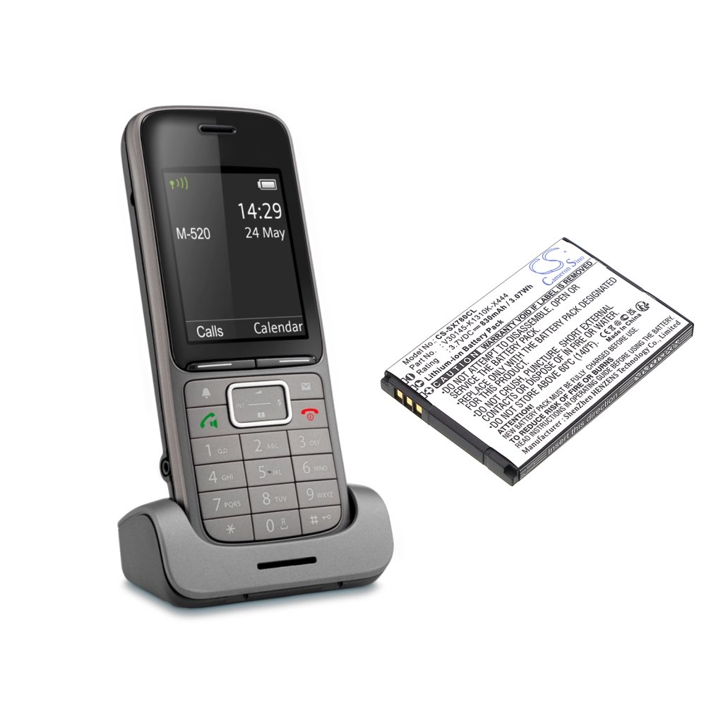 Akkumulátorok vezeték nélküli telefonokhoz Openstage Unify Comfortel Gigaset CS-SX780CL
