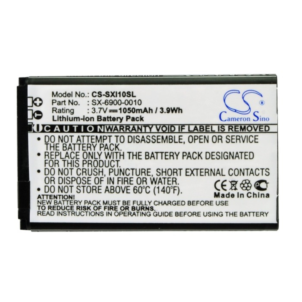 Akkumulátorok Helyettesíti a SX-6900-0010