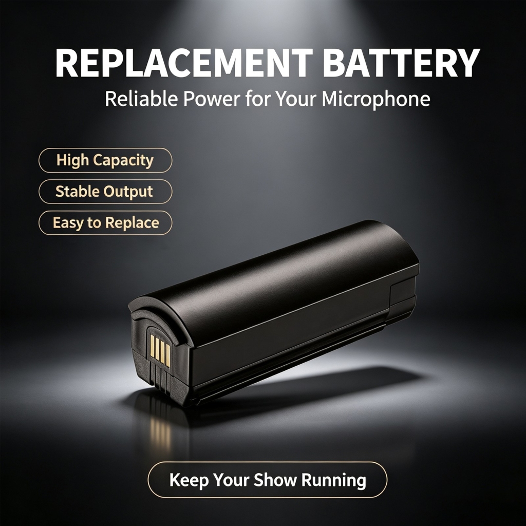Battery compatible with Microphone battery