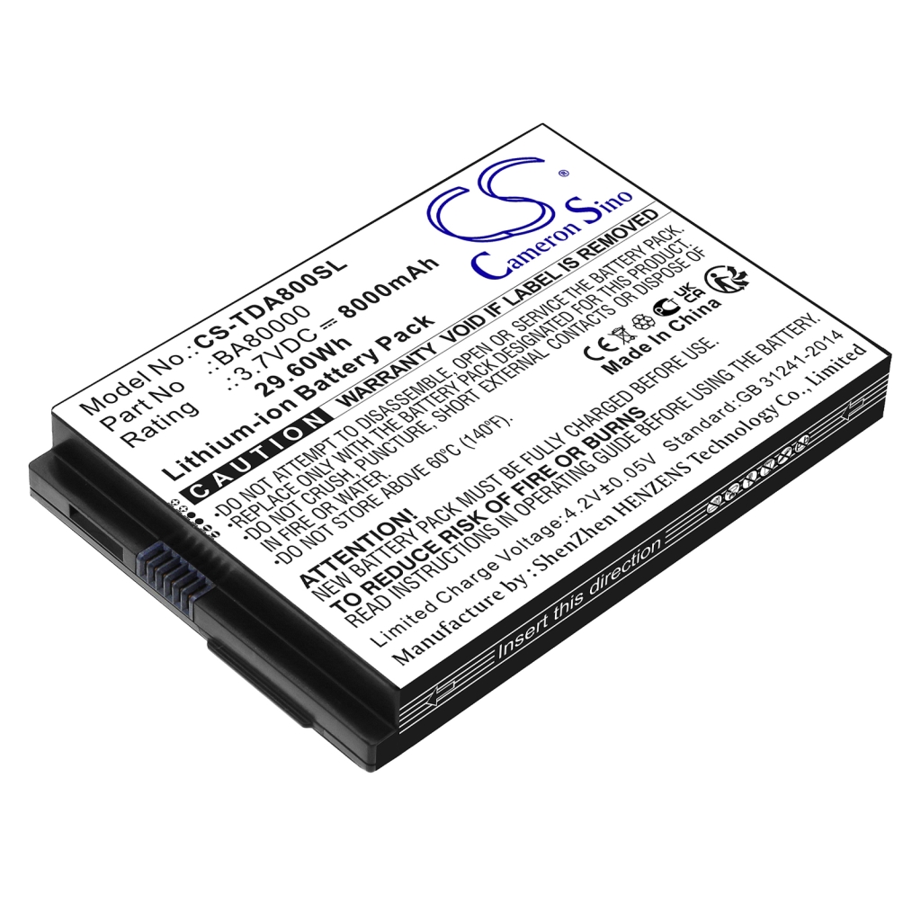 Akkumulátorok tablettákhoz Flytech CS-TDA800SL