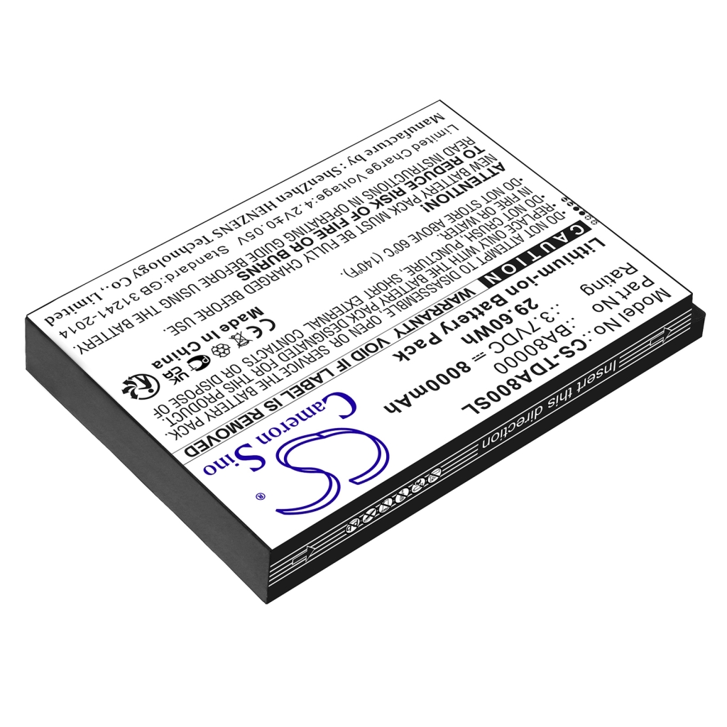 Akkumulátorok tablettákhoz Flytech CS-TDA800SL