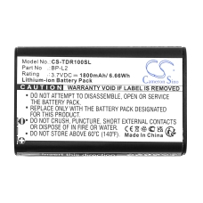 Kompatibilis akkumulátor csere Tascam BP-L2