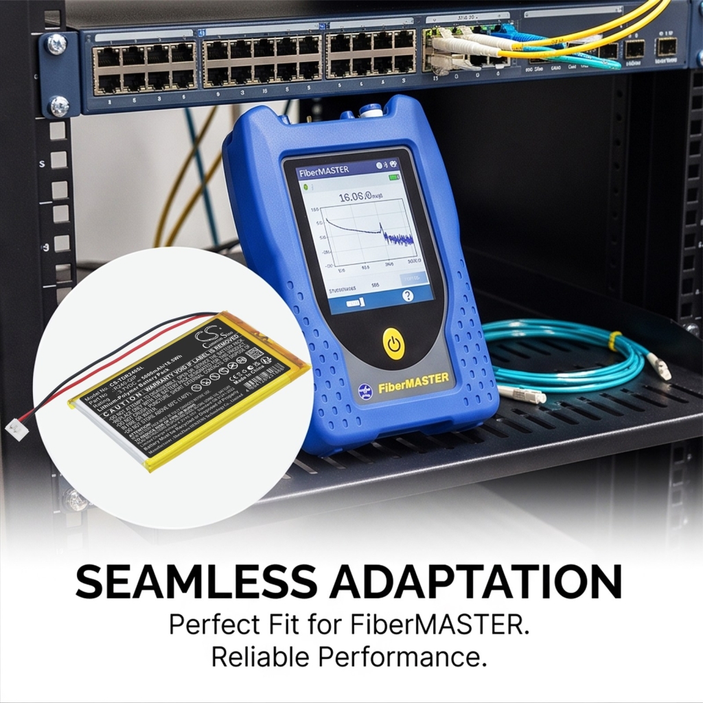 Akkumulátorok kompatibilis a következőkkel Trend-Networks FiberMASTER OTDR CS-TDR240SL
