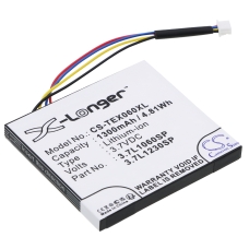 Kompatibilis akkumulátor csere Texas Instruments 1815 F071D,3.7L1060SP,3.7L1200SP,3.7L1230SP,541383800002-G0311...