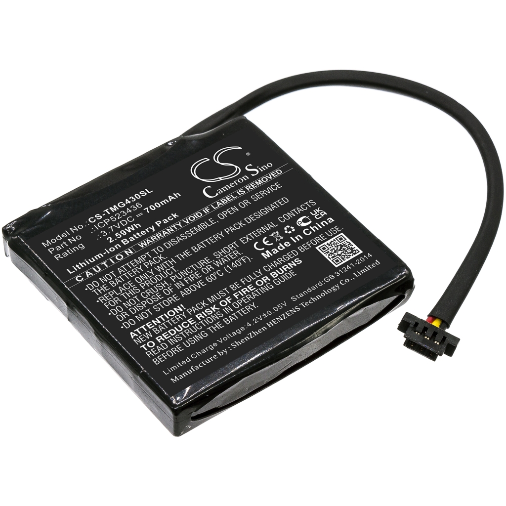 Akkumulátorok a navigációhoz (GPS) TomTom 4FB40 (CS-TMG430SL)