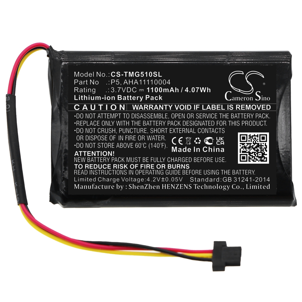 Akkumulátorok a navigációhoz (GPS) TomTom Go 520 WIFI (CS-TMG510SL)