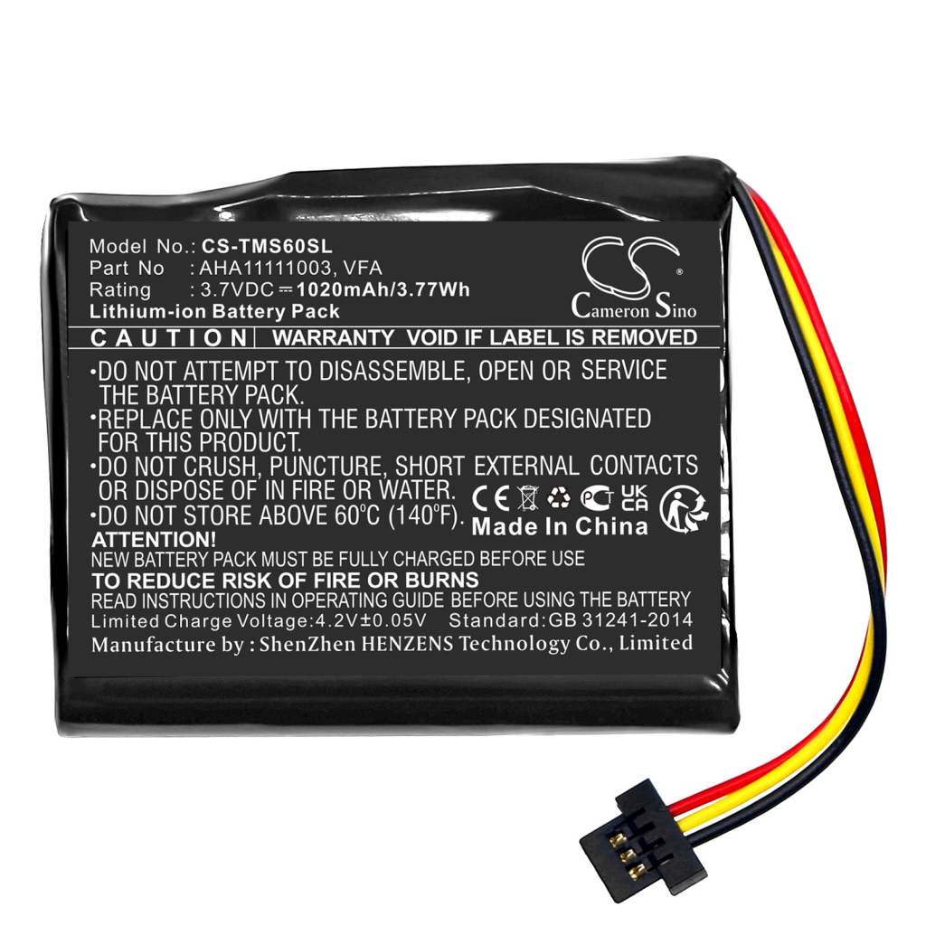 Akkumulátorok a navigációhoz (GPS) TomTom 4EN6.001.02 (CS-TMS60SL)