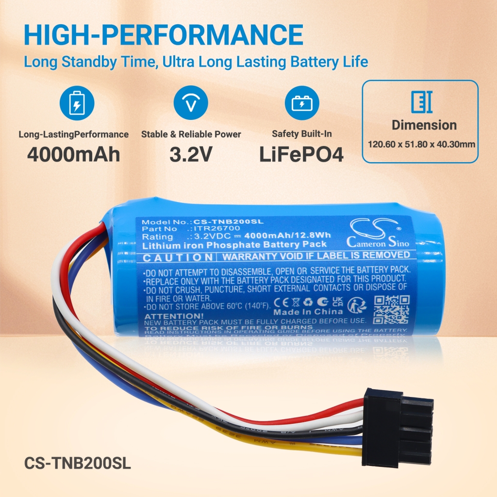 Battery compatible with Speaker Battery