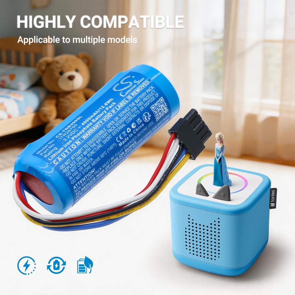 Battery compatible with Speaker Battery