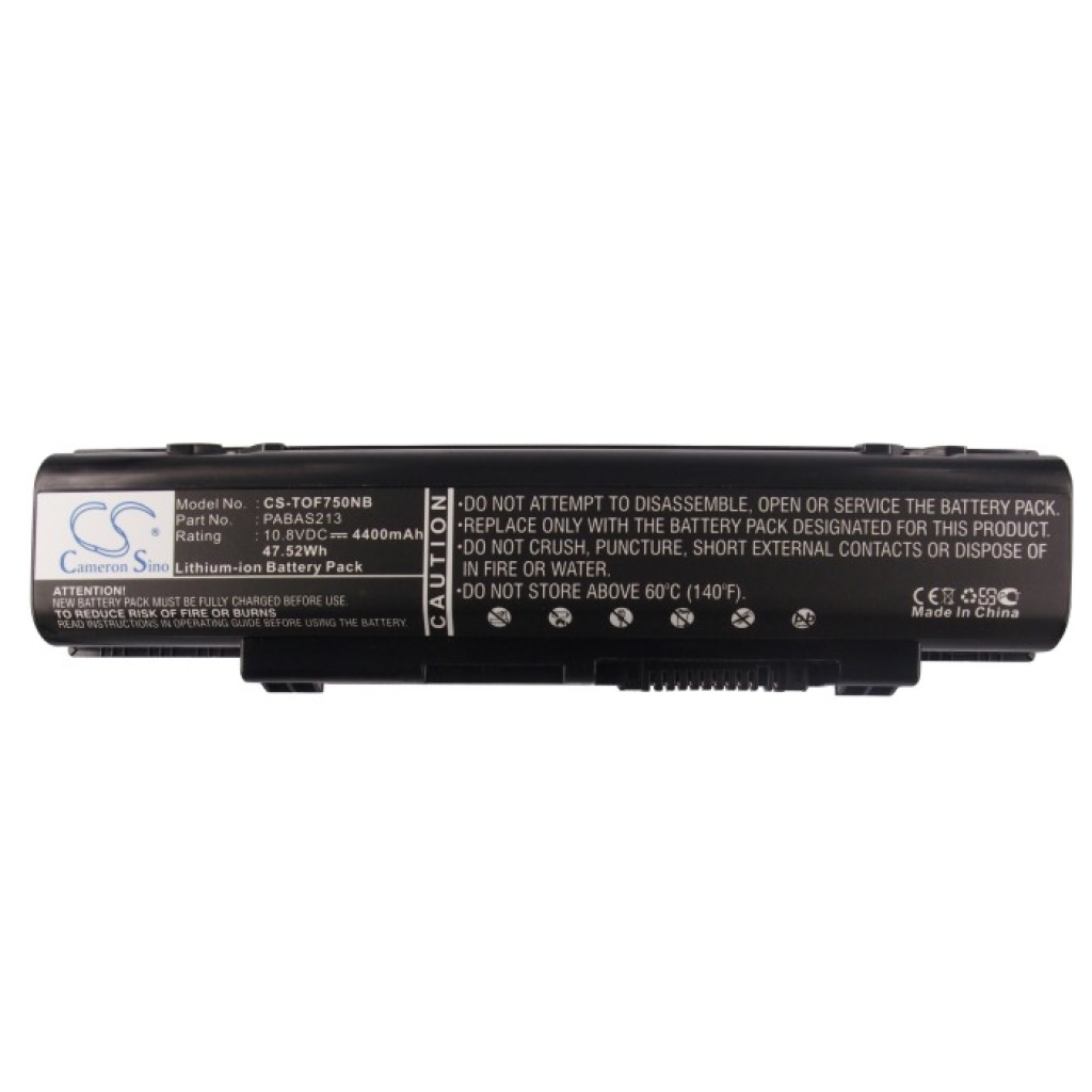 Kompatibilis akkumulátor csere Toshiba PA3757U-1BRS,PABAS213