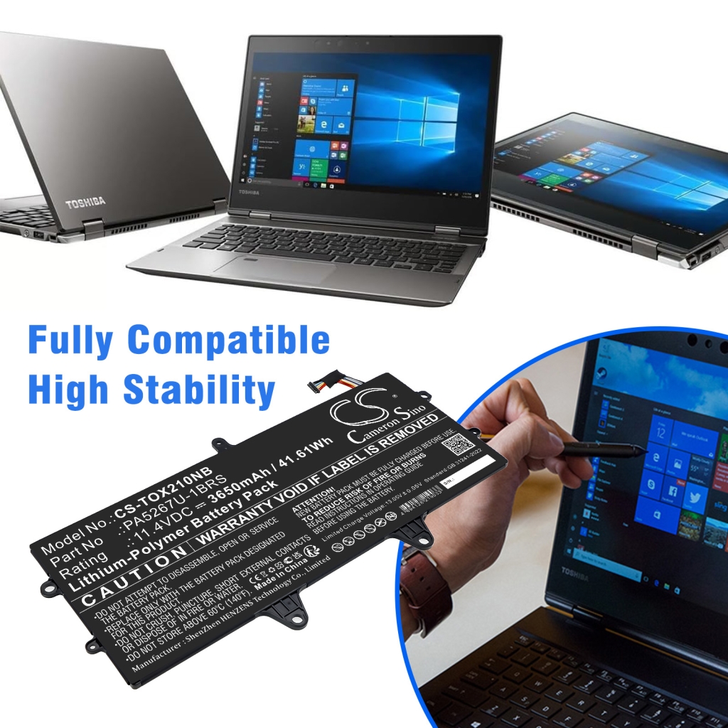 Laptop akkumulátorok Toshiba Portege X20W-E (CS-TOX210NB)