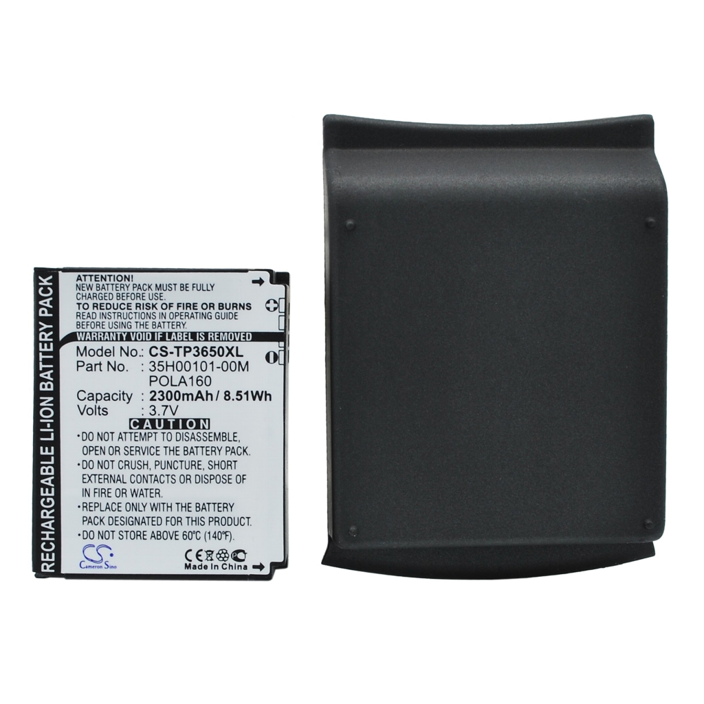 Akkumulátor kompatibilis a következőkkel HTC DOPOD CS-TP3650XL