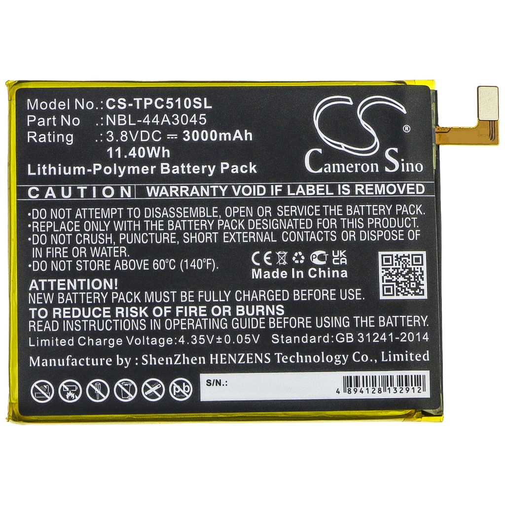 Kompatibilis akkumulátor csere TP-Link NBL-44A3045