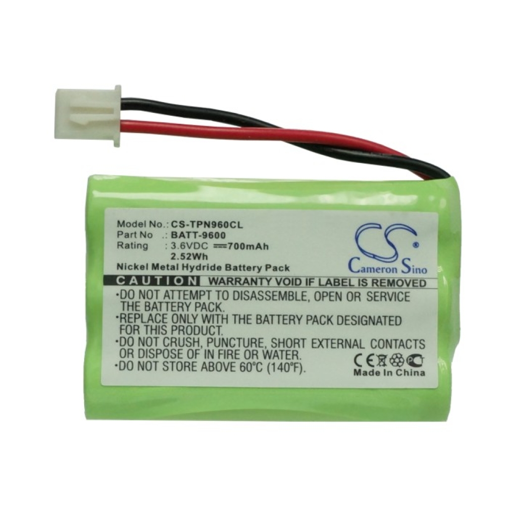 Akkumulátorok Helyettesíti a BATT-9600