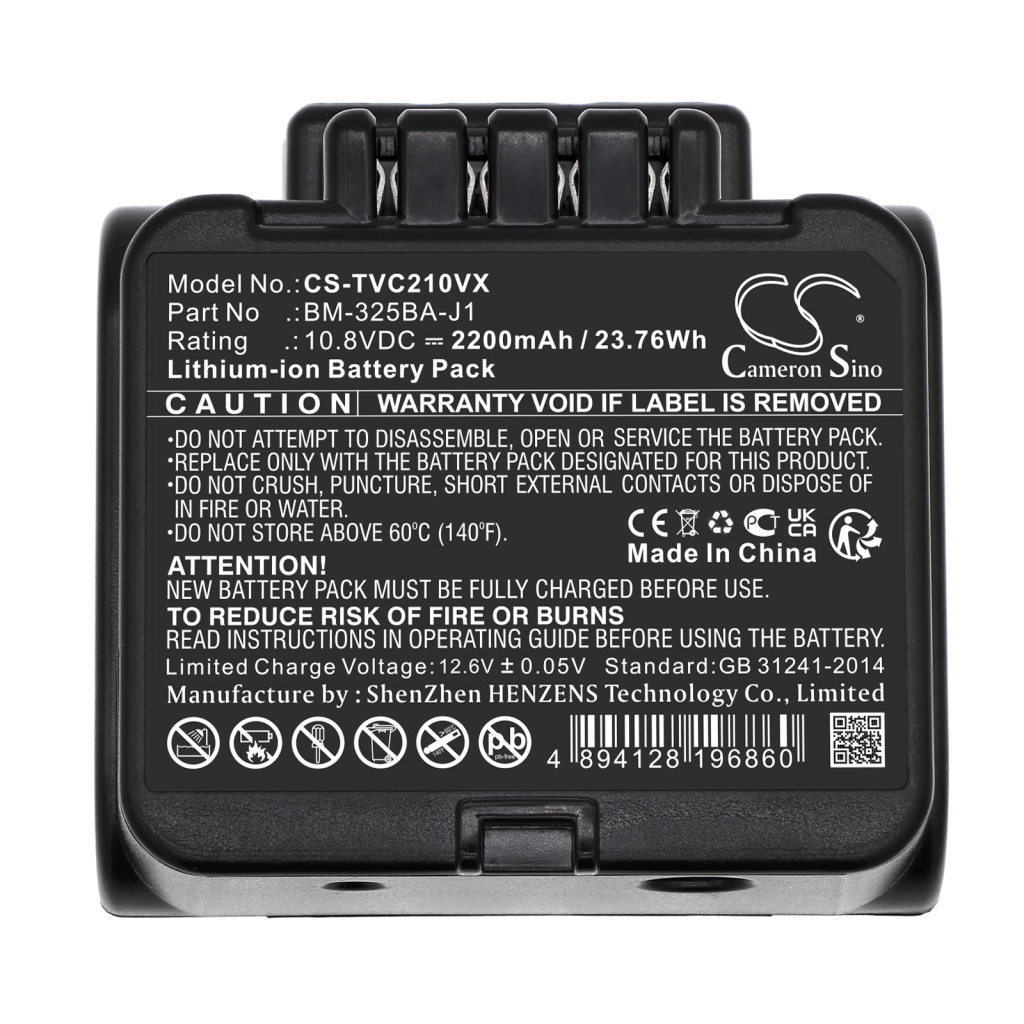 Kompatibilis akkumulátor csere Toshiba BM-325BA-J1