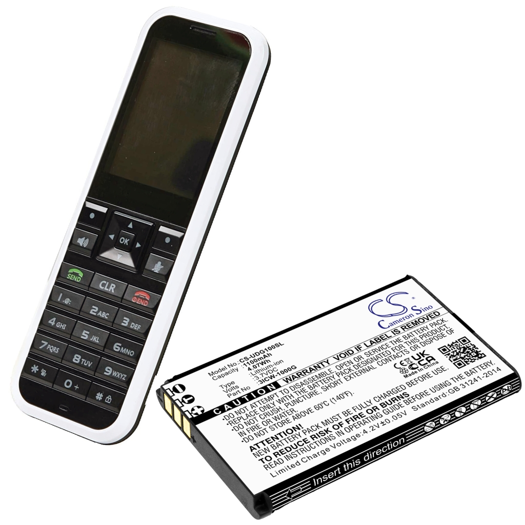 Kompatibilis akkumulátor csere Unidata ICW-1000G,KAL523450AR
