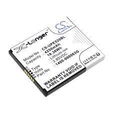 Kompatibilis akkumulátor csere Unitech 1400-900063G