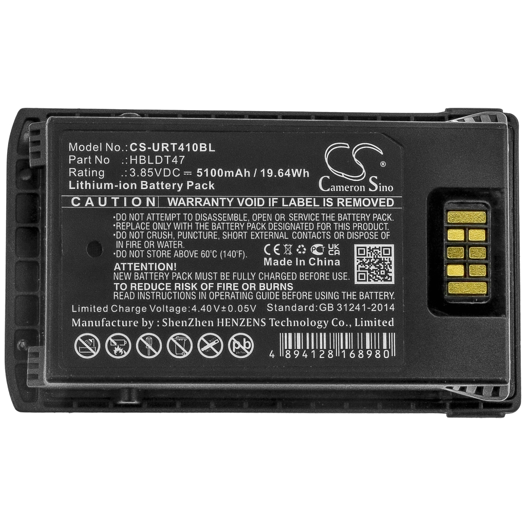Szkenner akkumulátorok Urovo CS-URT410BL