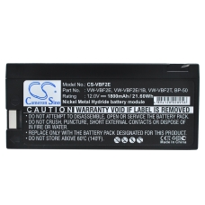 Compatible battery replacement for SYLVANIA 1CVA125,1CVA155,23-187,40488A,AG-B20P...