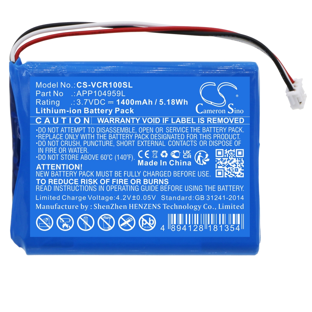 Akkumulátorok Akkumulátorok erősítőkhöz CS-VCR100SL
