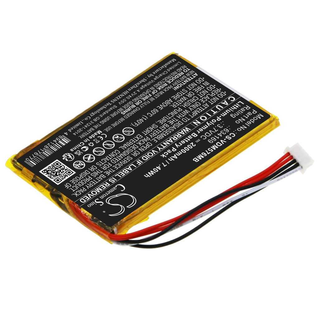 Elemek a bébiőrökhöz Vtech RM5764-2HD (CS-VDM576MB)