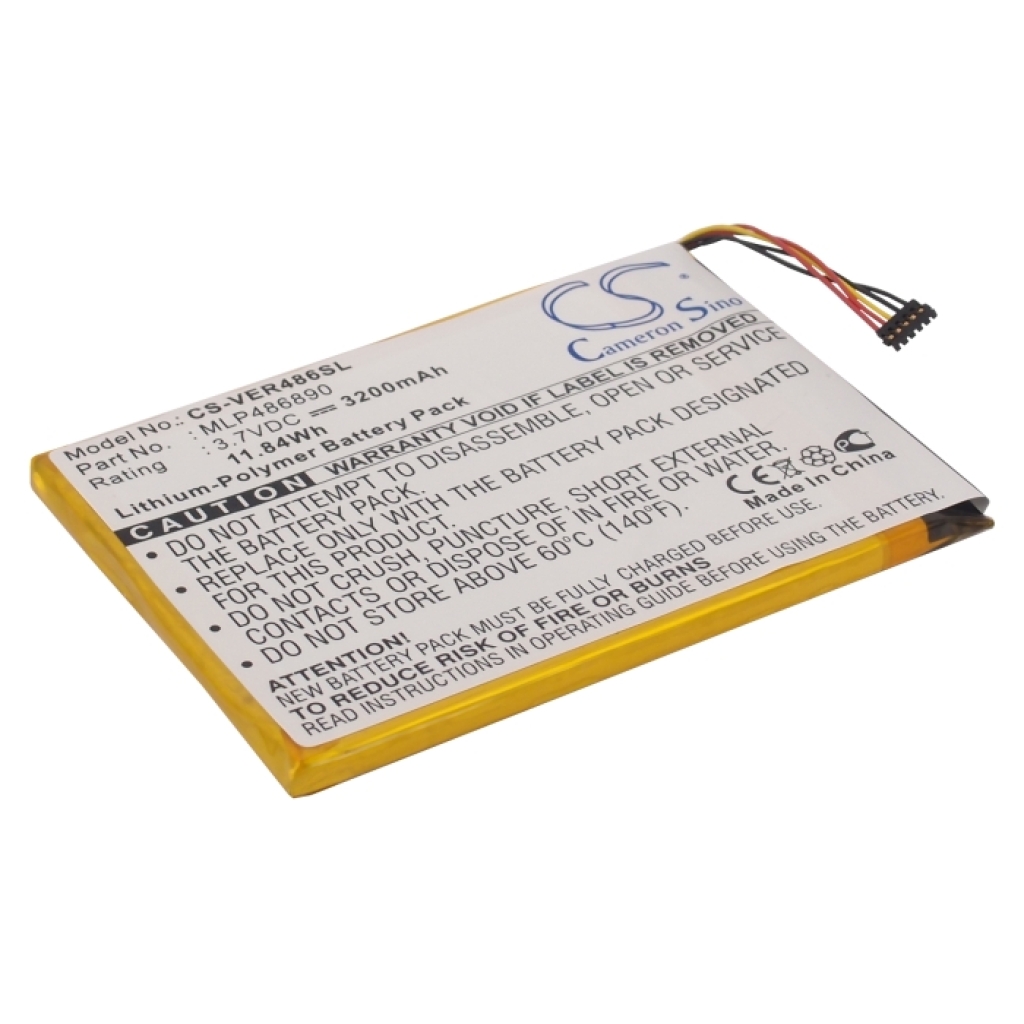 Akkumulátorok tablettákhoz ViewSonic Zoompad (CS-VER486SL)