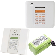 Kompatibilis akkumulátor csere Visonic 103-303707,99-301712,GP130AAM4YMX,GP230AAH4YMX