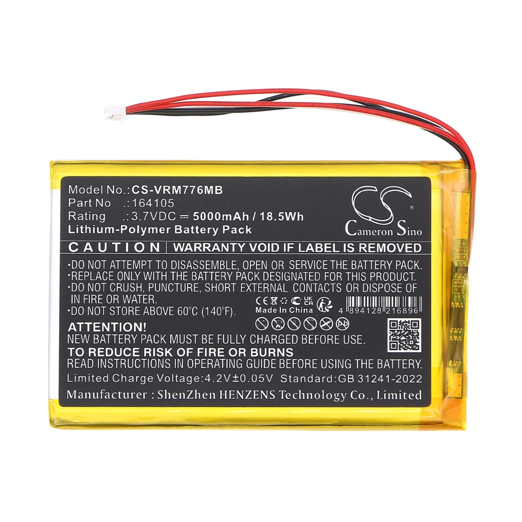 Kompatibilis akkumulátor csere Vtech 164105